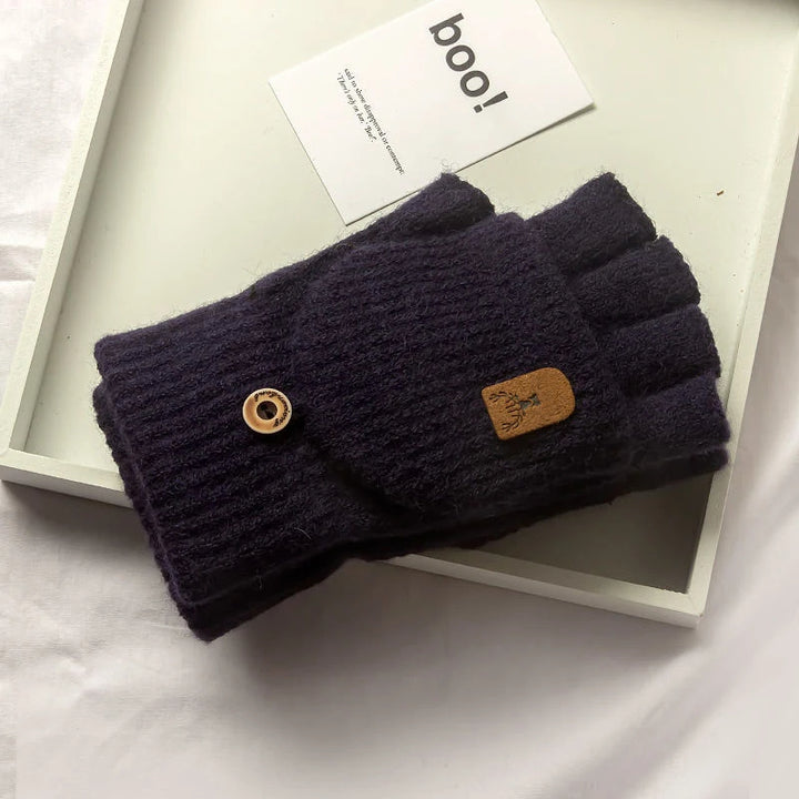 Nordstrom Fingerless Knit Touch Gloves