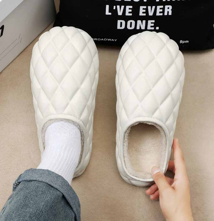 PlushPro - Warm Unisex Plush Cotton Indoor Slippers