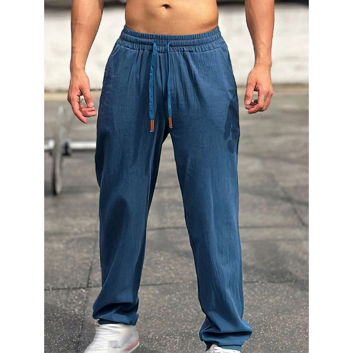 Men's Cotton Linen Athleisure Pants