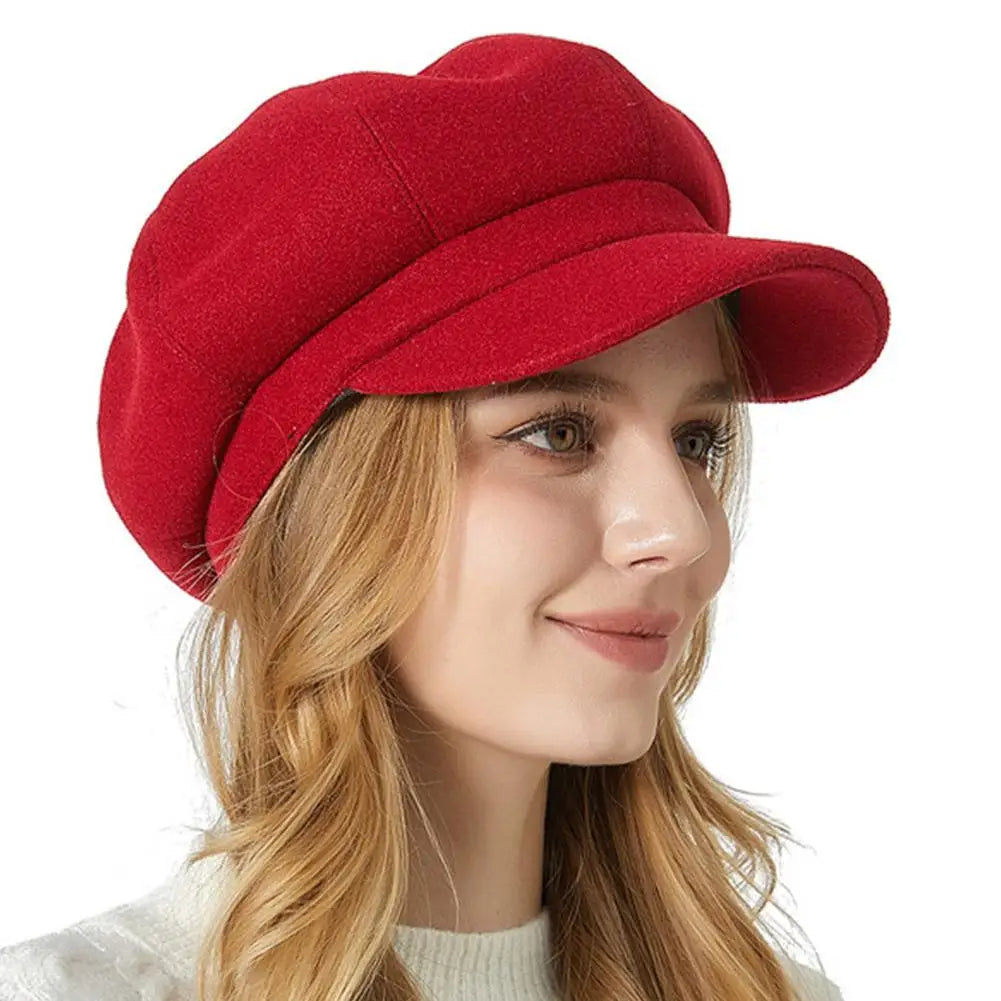 Camille Retro Wool Beret