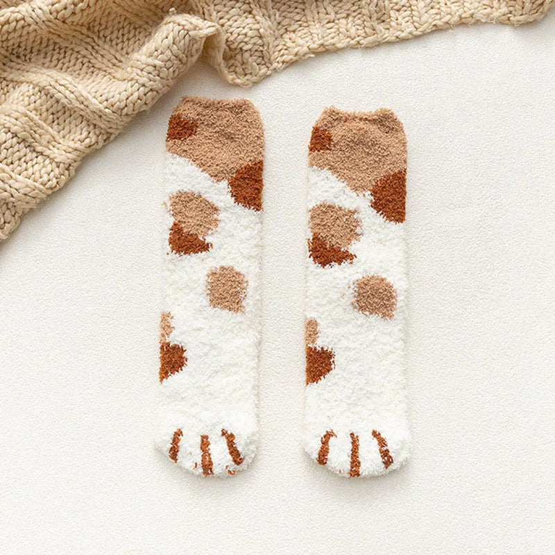 Pawfectly Cozy Cat Claw Socks (Six Pack Bundle)