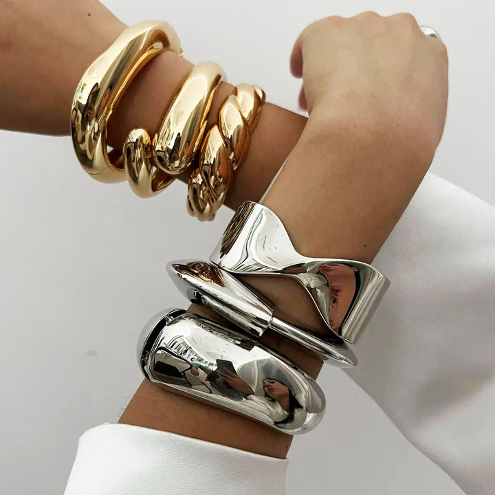 Aria Sculpted Cuff Collection