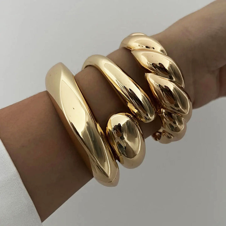 Aria Sculpted Cuff Collection