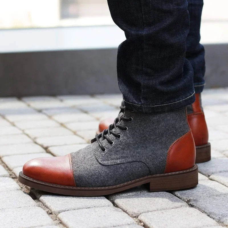 Woolford Vintage Lace-Up Boots