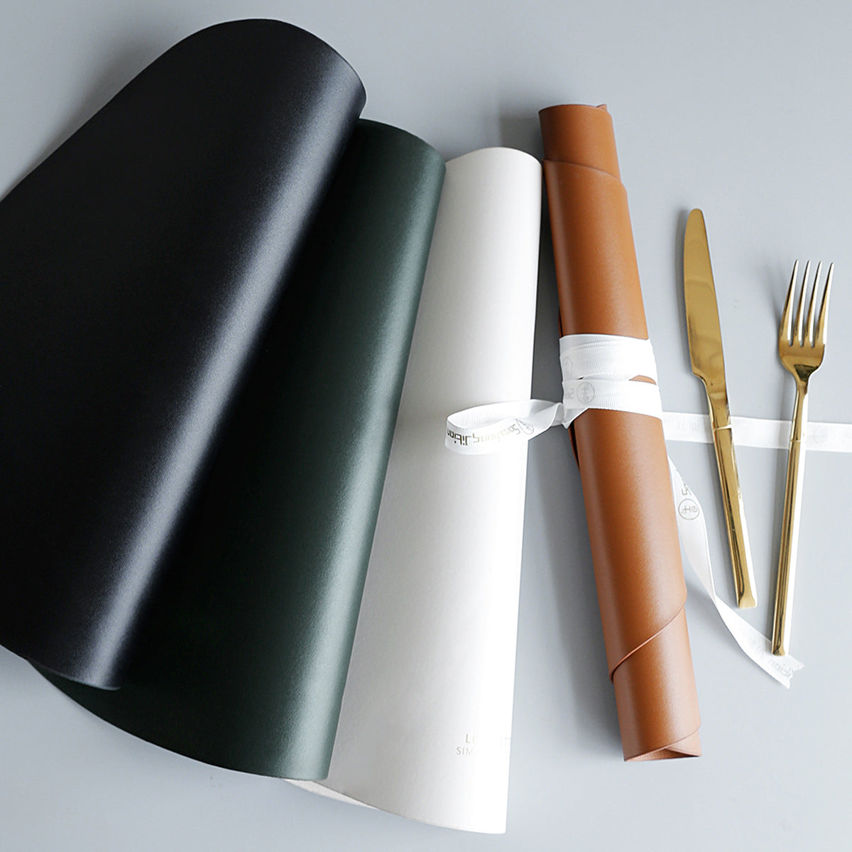 RaindropLux™ Leather Table Dining Pad