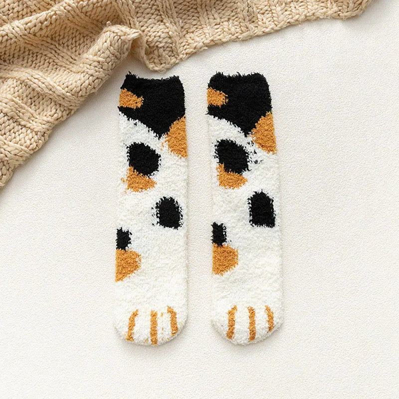 Pawfectly Cozy Cat Claw Socks (Six Pack Bundle)