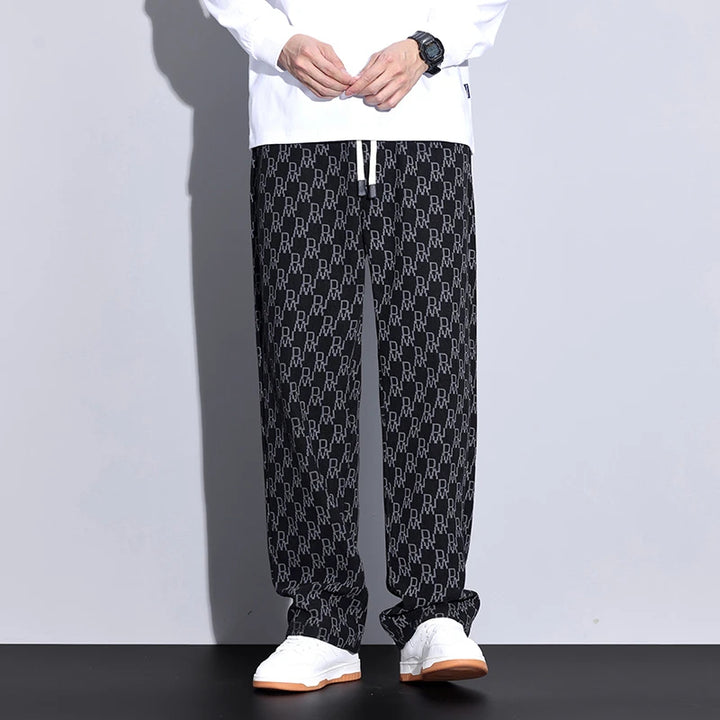 Weston Elastic Straight-Leg Trousers