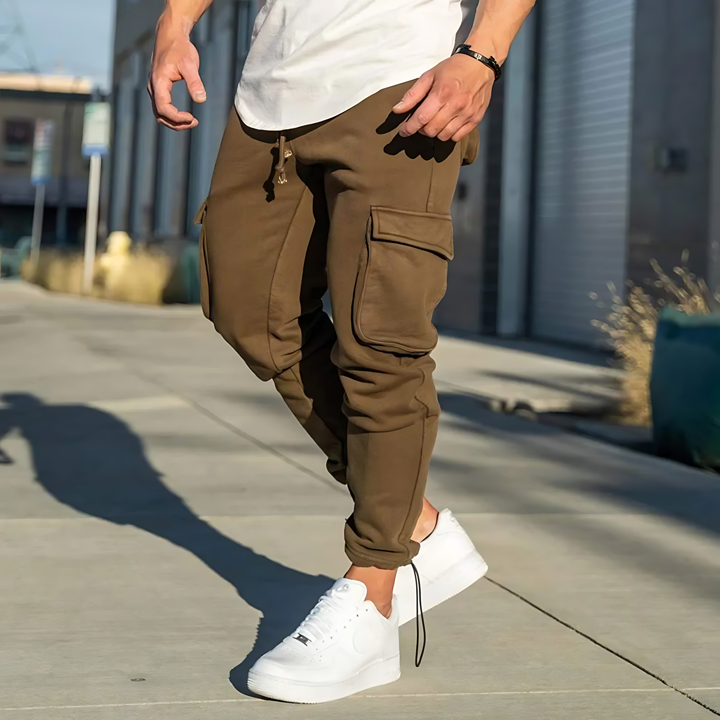 Men's Casual Pants for Gym and Comfortable Daily Wear