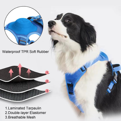 Retractable Hands Free Pet Leash & Harness