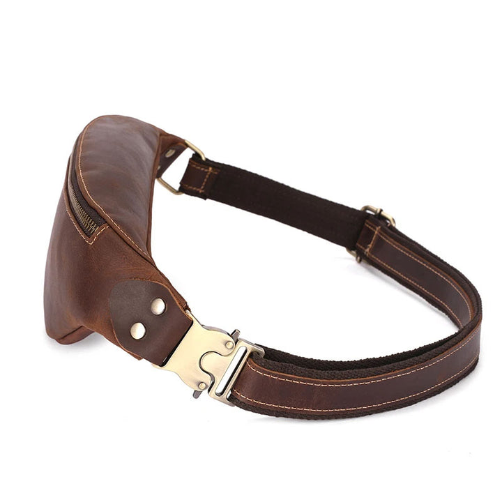 Vettore Retro Leather Belt Bag