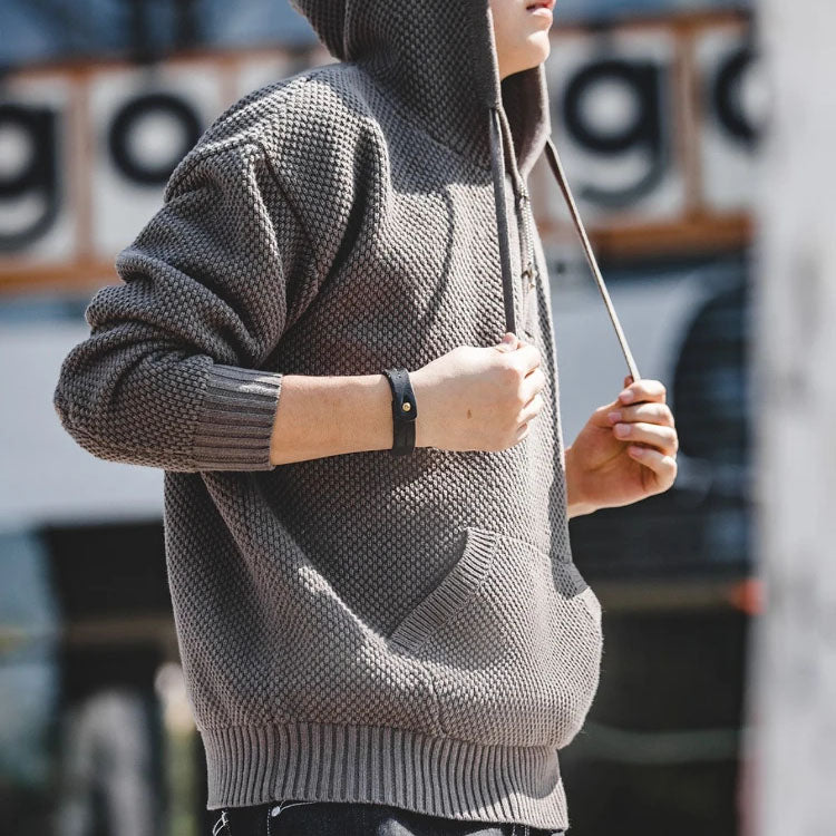 Shadow Knit Zip Hoodie