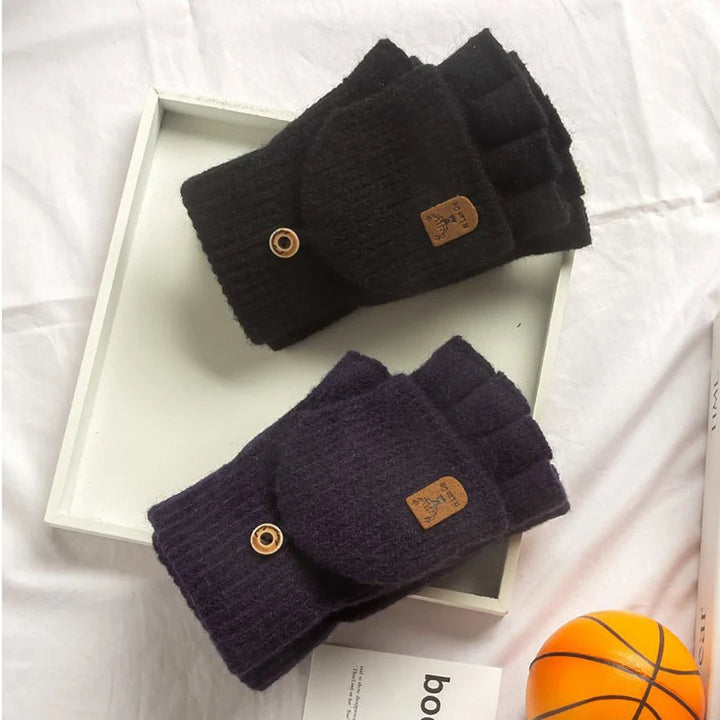 Nordstrom Fingerless Knit Touch Gloves