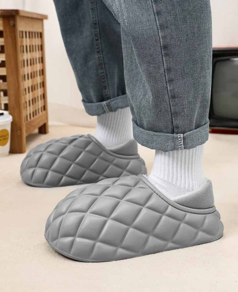 PlushPro - Warm Unisex Plush Cotton Indoor Slippers