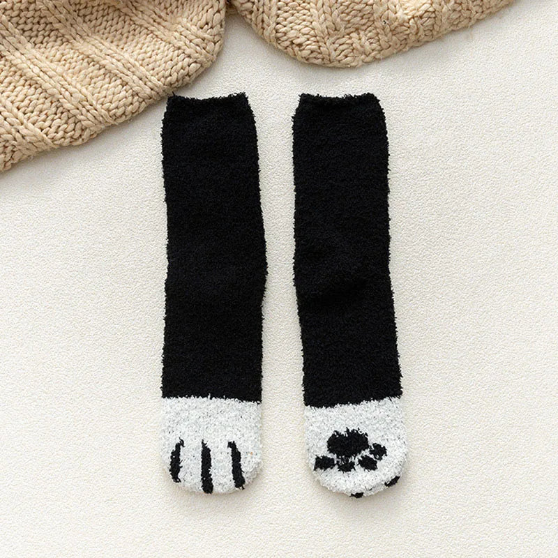 Pawfectly Cozy Cat Claw Socks (Six Pack Bundle)