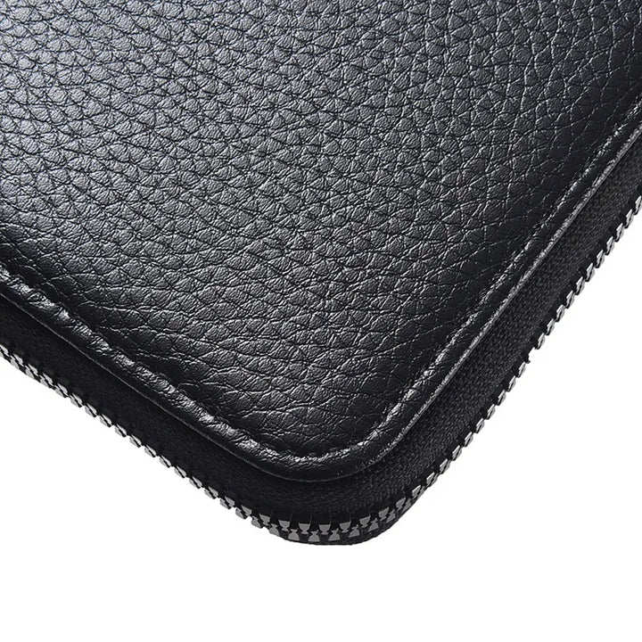 Clairfort Business Wallet - RFID Blocking Leather Clutch & Card Holder