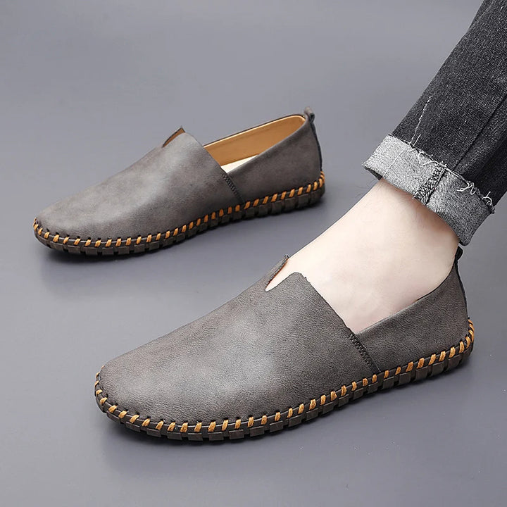 Classic Slip-On Leather Loafers