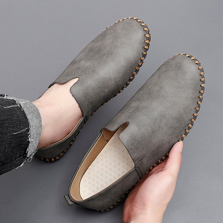 Classic Slip-On Leather Loafers