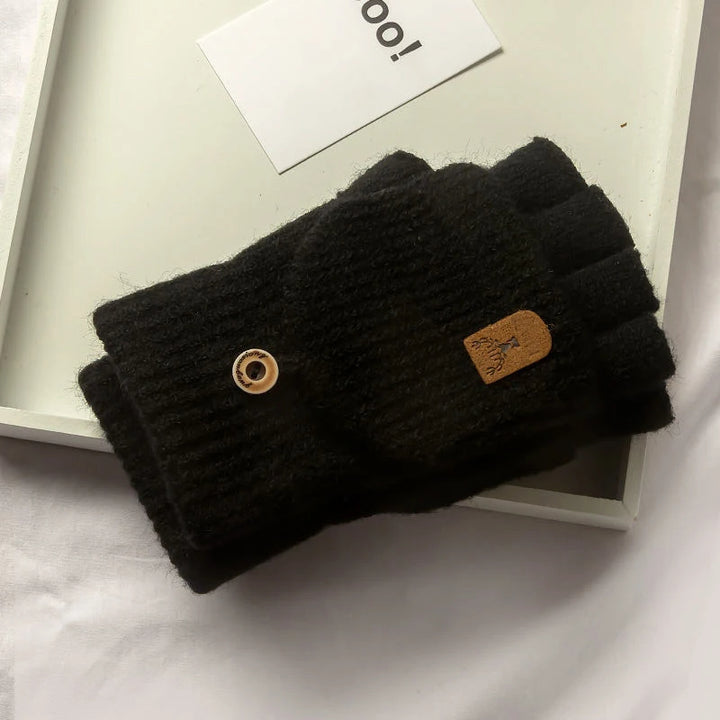 Nordstrom Fingerless Knit Touch Gloves