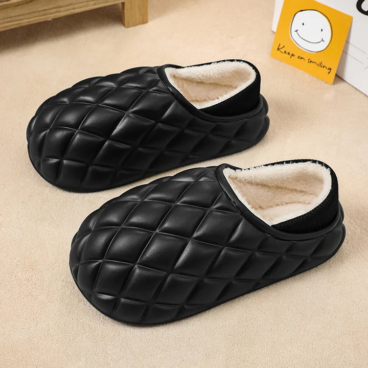 PlushPro - Warm Unisex Plush Cotton Indoor Slippers