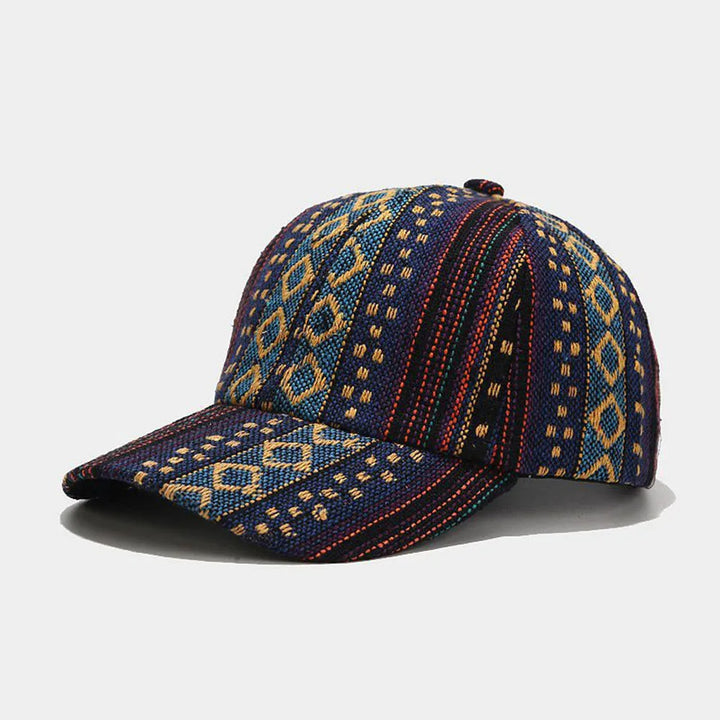 Boho Woven Baseball Cap