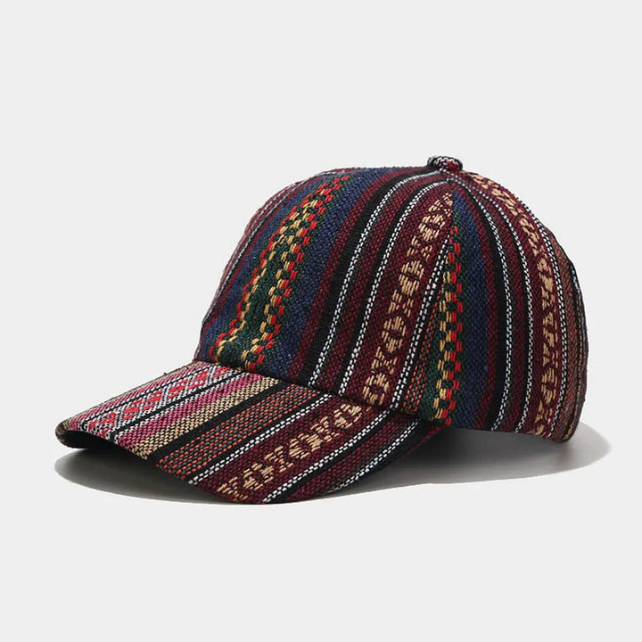 Boho Woven Baseball Cap