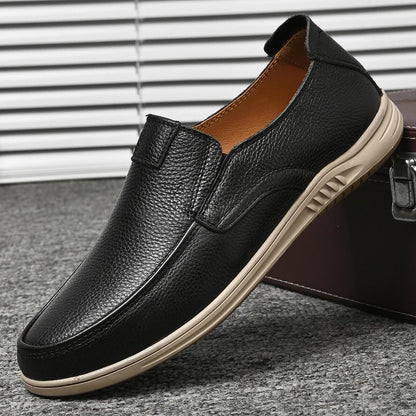 Classic Leather Comfort Loafers for Men