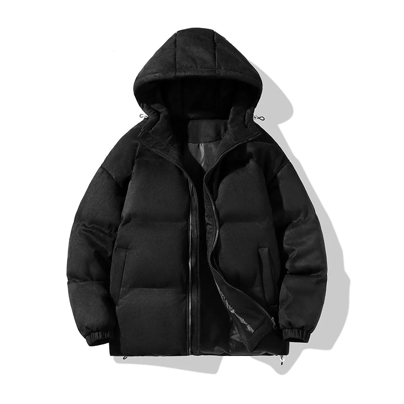 Brayden Suede Winter Puffer Coat