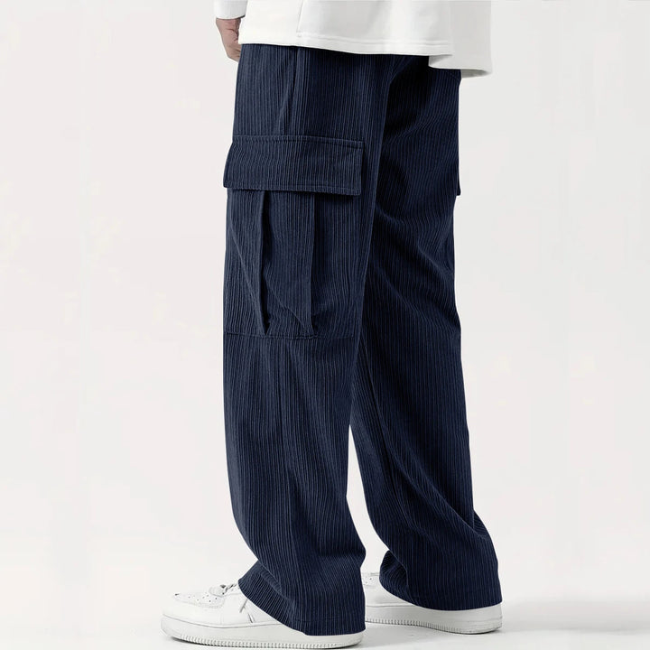 Venturo Corduroy Straight-Leg Pants