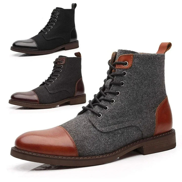 Woolford Vintage Lace-Up Boots