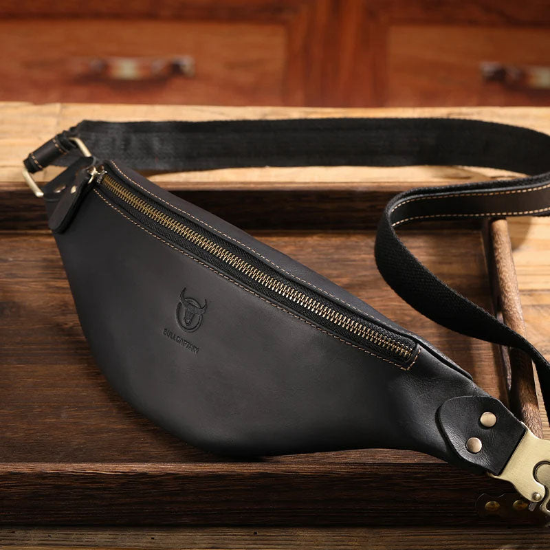 Vettore Retro Leather Belt Bag