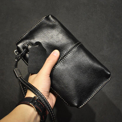 Corteziani Genuine Leather Wrist Bag