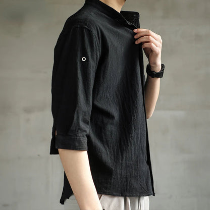 Loose Fit Linen Lightweight Shirt