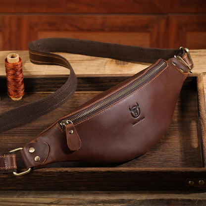 Vettore Retro Leather Belt Bag