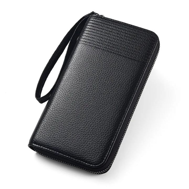 Clairfort Business Wallet - RFID Blocking Leather Clutch & Card Holder