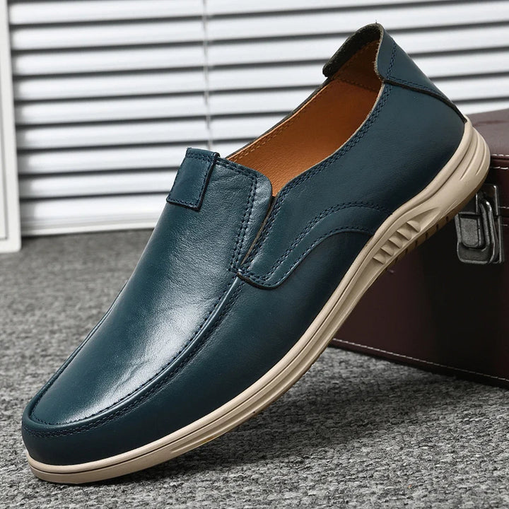 Classic Leather Comfort Loafers for Men