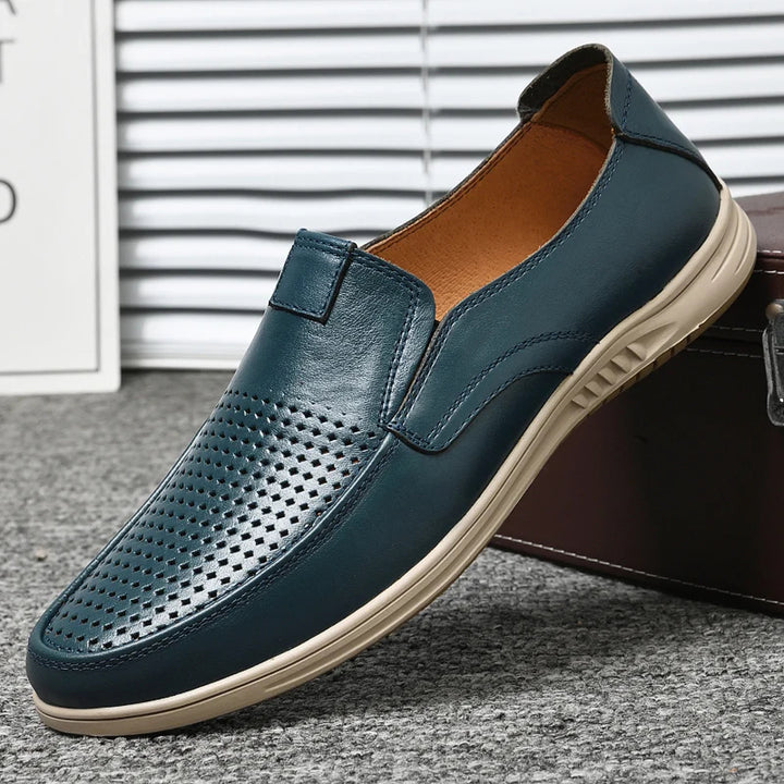 Classic Leather Comfort Loafers for Men