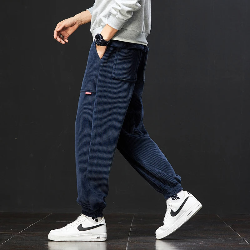 Seoul Wave Corduroy Joggers