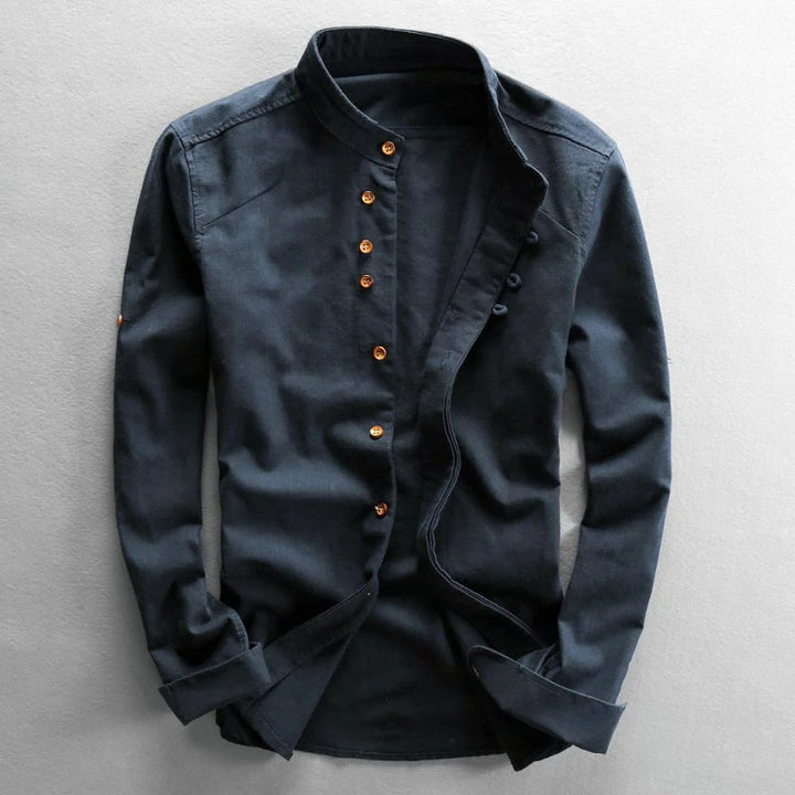 Premium 'Samurai' Cotton Linen Shirt