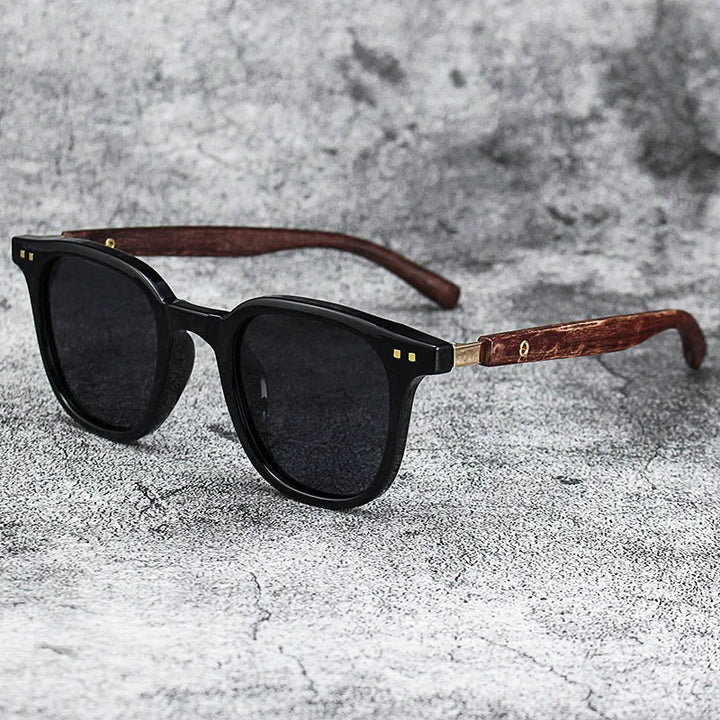 Timeless Artisan Retro Square Sunglasses