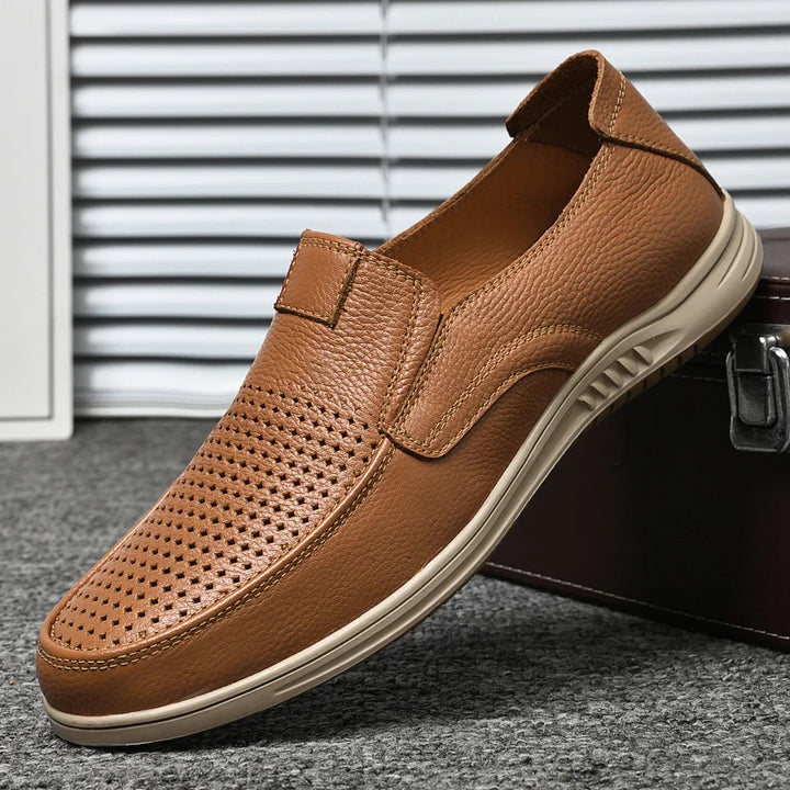 Classic Leather Comfort Loafers for Men