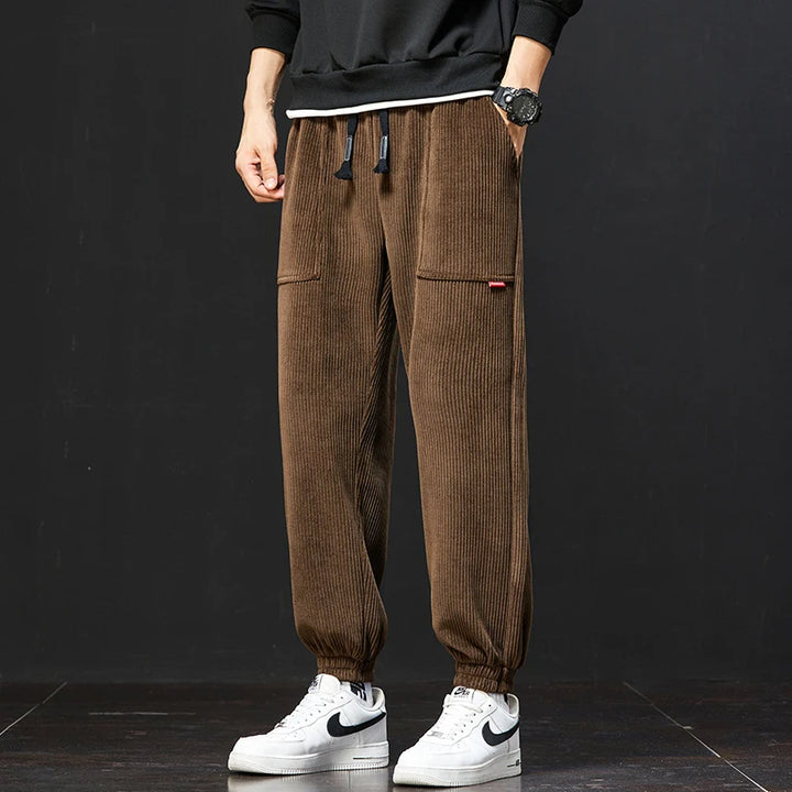 Seoul Wave Corduroy Joggers