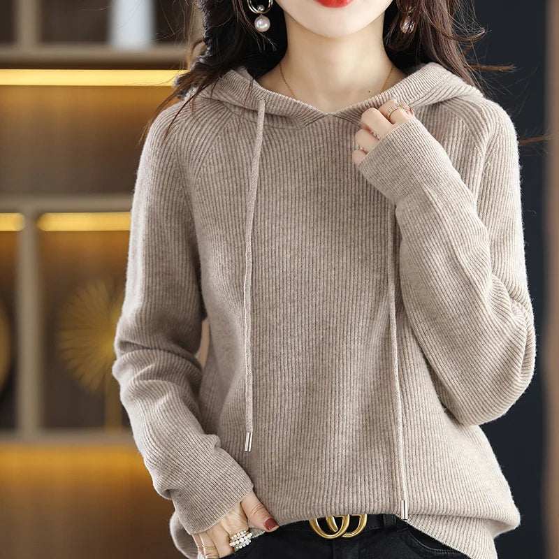 Amaris Hooded Sweater Pullover