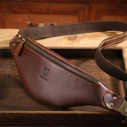 Vettore Retro Leather Belt Bag