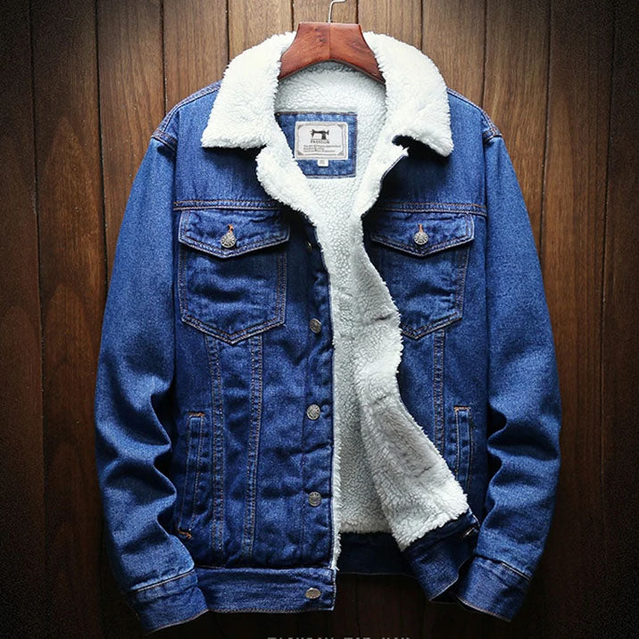 Brunello Wool-Lined Denim Jacket