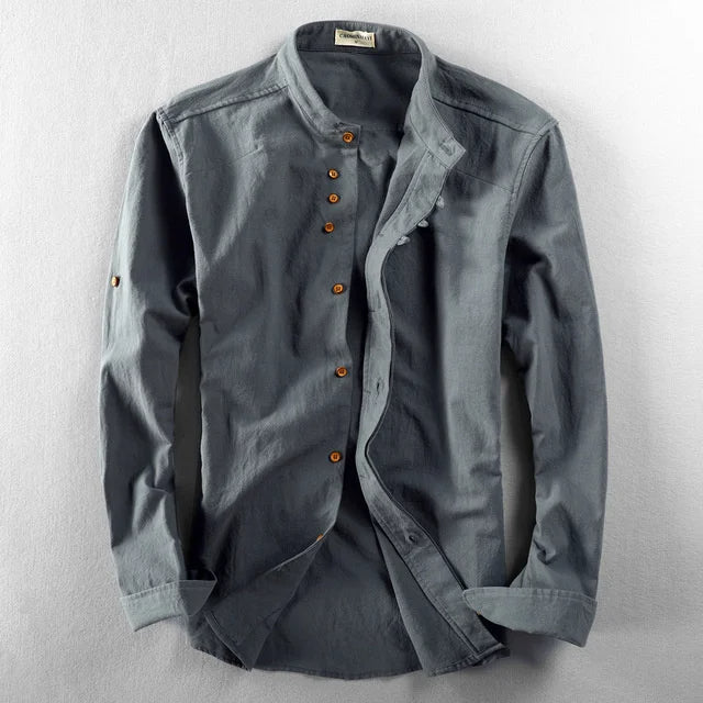 Premium 'Samurai' Cotton Linen Shirt