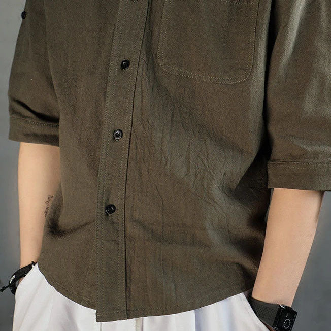 Loose Fit Linen Lightweight Shirt