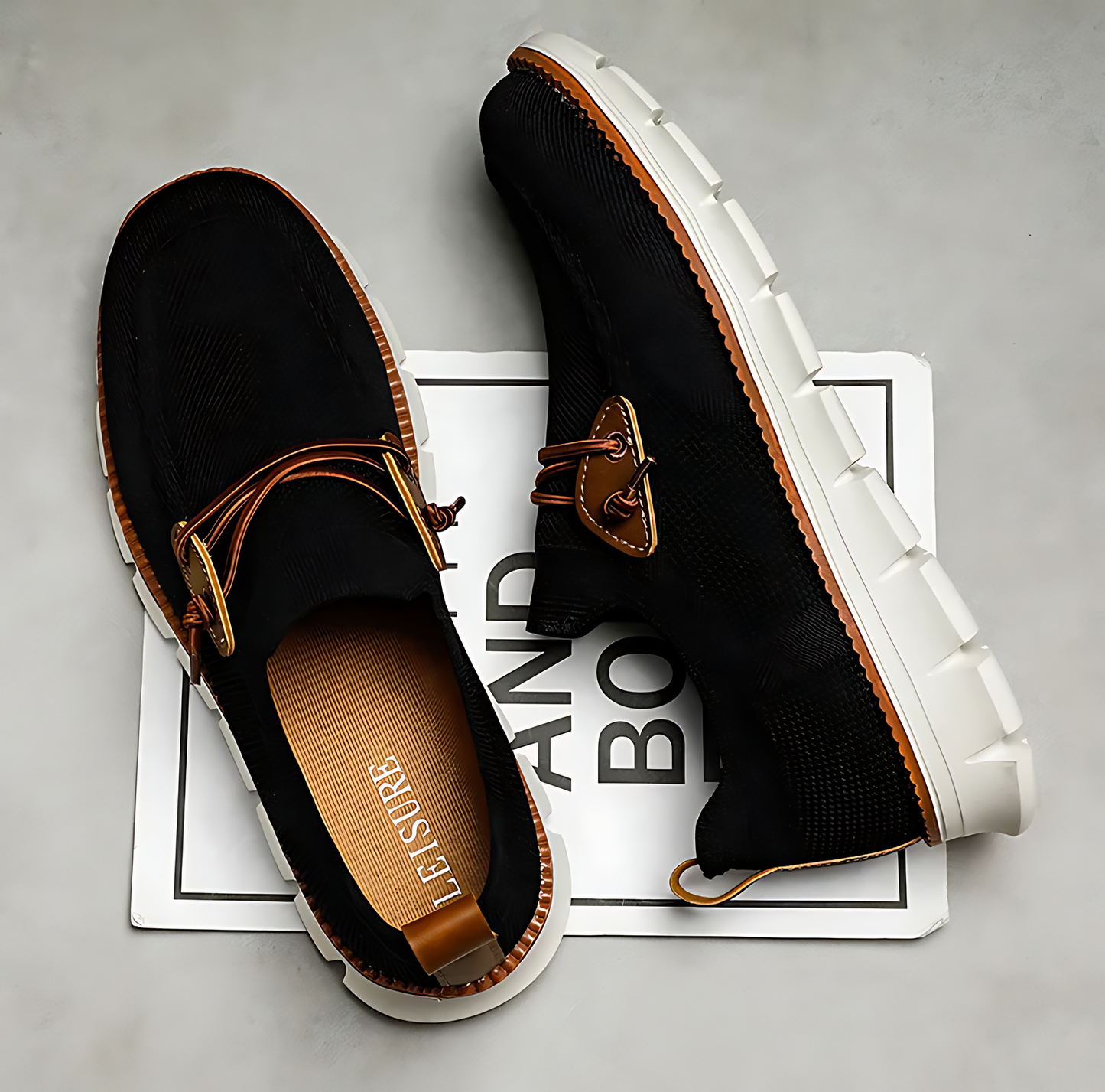 Featherlight Footwear: Stylish and Breathable Mesh Loafers