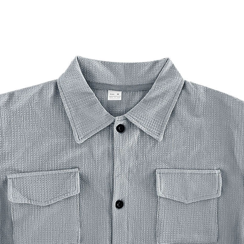 Gentleman's Leisure Short-Sleeve Collared Shirt