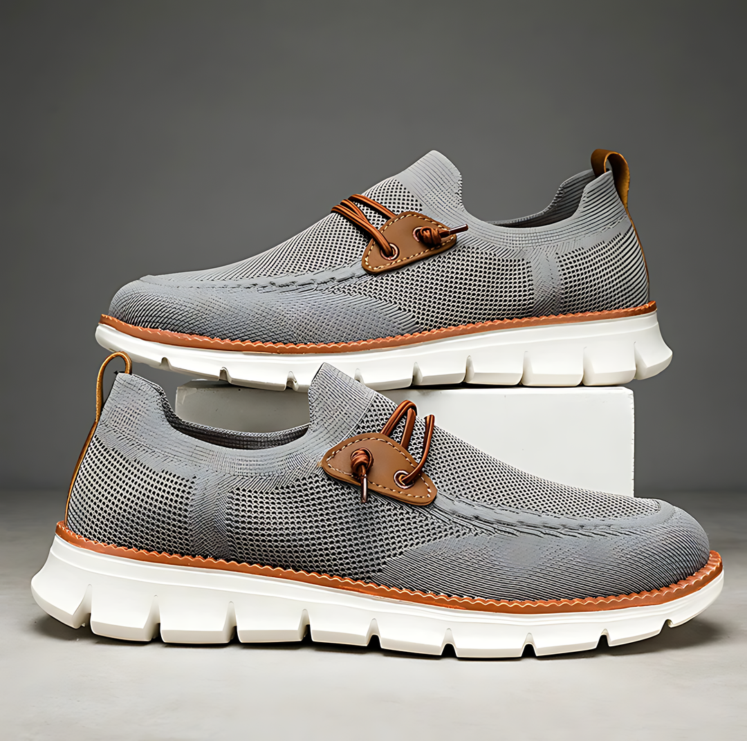 Featherlight Footwear: Stylish and Breathable Mesh Loafers