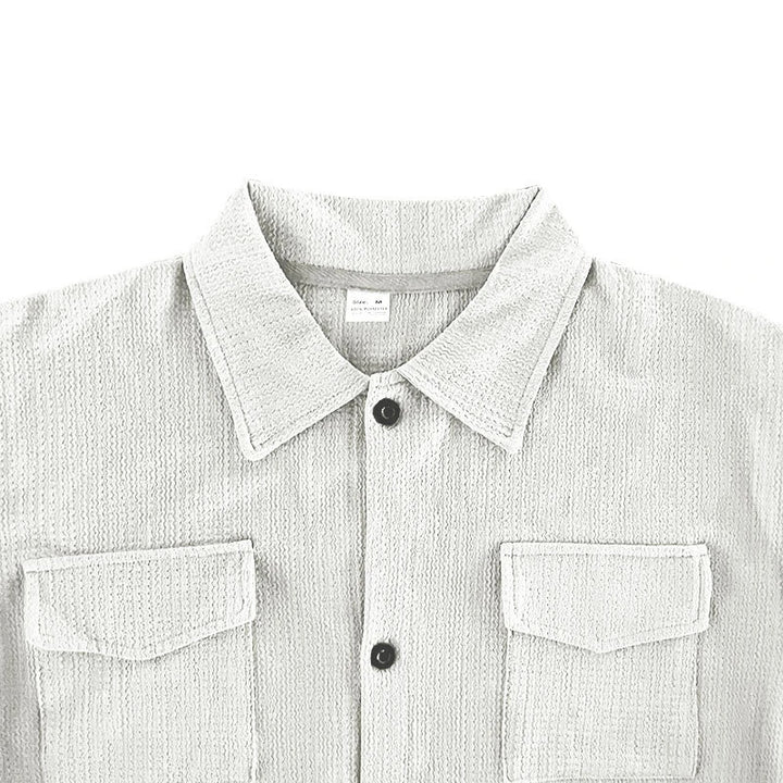 Gentleman's Leisure Short-Sleeve Collared Shirt